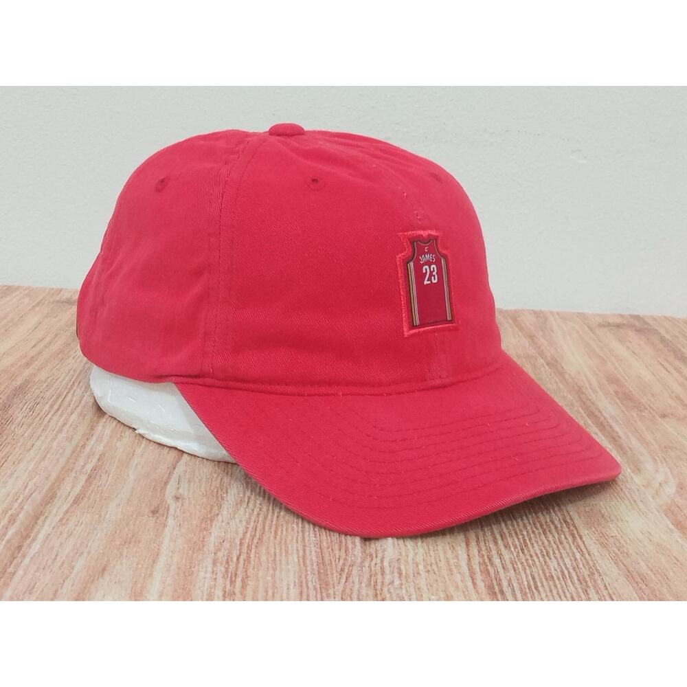 Mitchell & Ness X Harwood Hat Jersey #23 Lebron James Claveland Red Ajustable